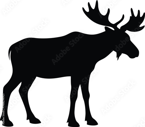 moose vector icon