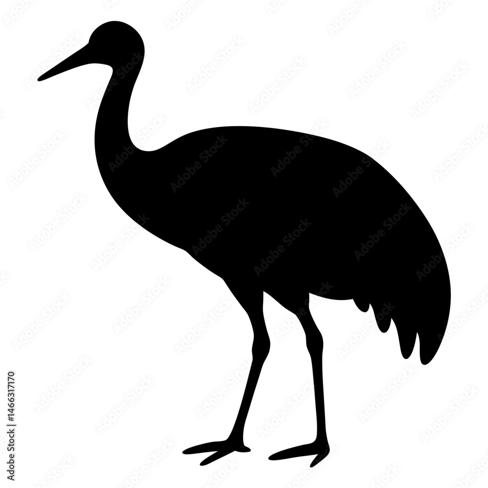 Obraz premium crane , black and white illustration of vehicles.