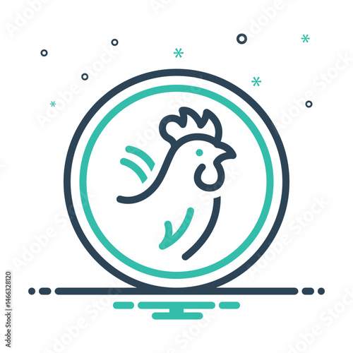 Mix icon for free range