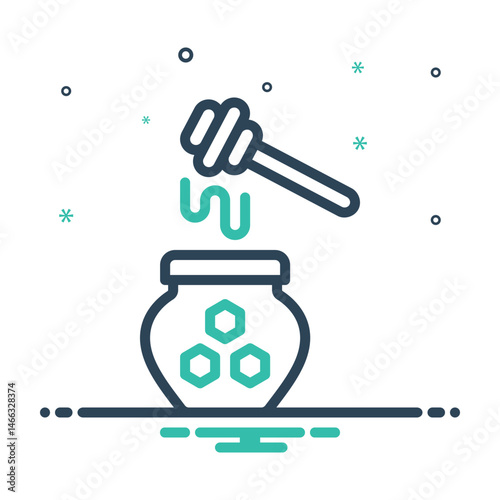 Mix icon for honey