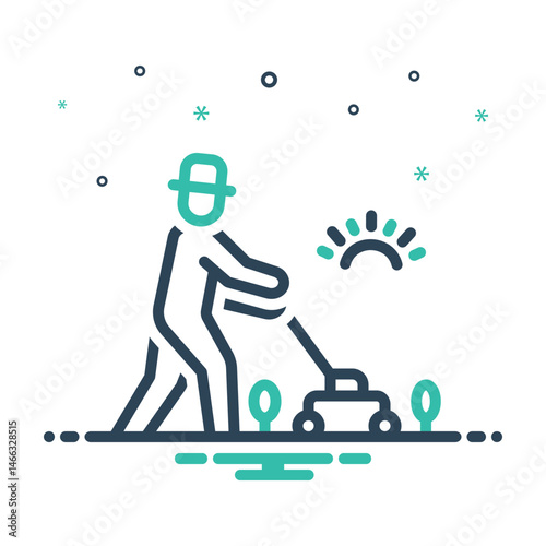 Mix icon for harvesting