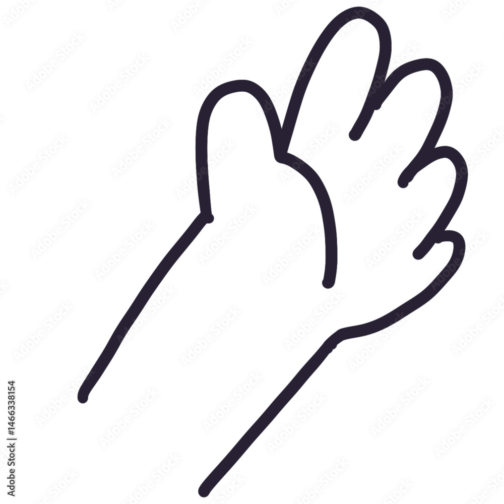 Obraz premium hand with thumb up sign