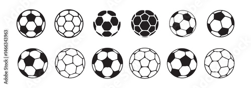 American football icon. soccer, basketball, tennis, and rugby sport ball icon collection. beach volleyball game play ball icon set.. Vector Illustration eps 10