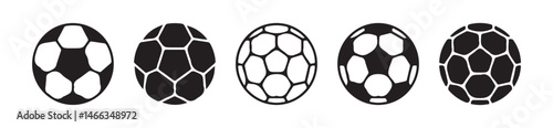 Sport balls set on white background. Vector icons. Football, basketball, volleyball. Vector Illustration eps 10