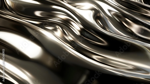 Metallic Sheen: A sleek metallic sheen background with reflective surfaces, adding a high-tech and polished look for electronics. 
