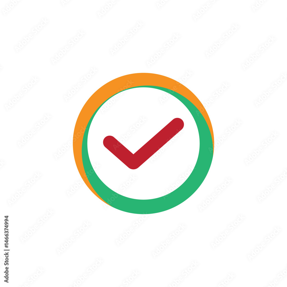 Stylized Checklist logo vector symbol design Stylized Checklist logo vector symbol design