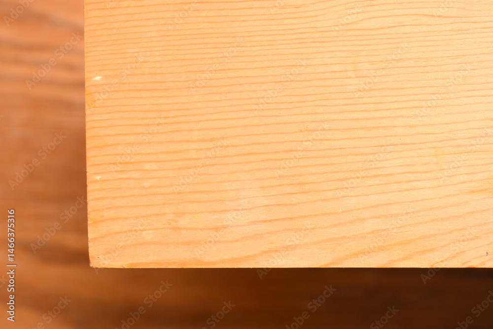 Naklejka premium blank wood texture background, brown plank timber