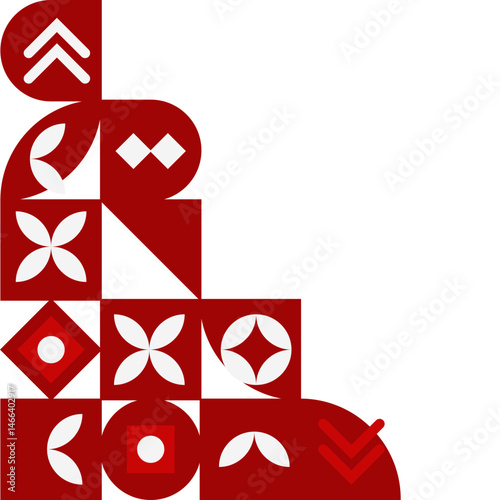 Indonesian Mosaic Corner