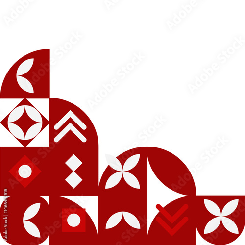 Indonesian Mosaic Corner