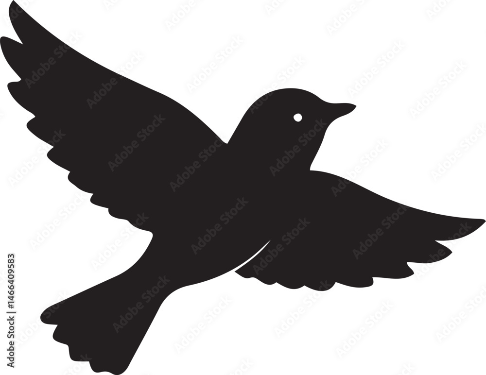 Obraz premium bird silhouette