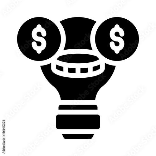 intellectual property glyph icon