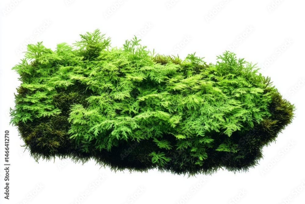 Fototapeta premium green grass on white background