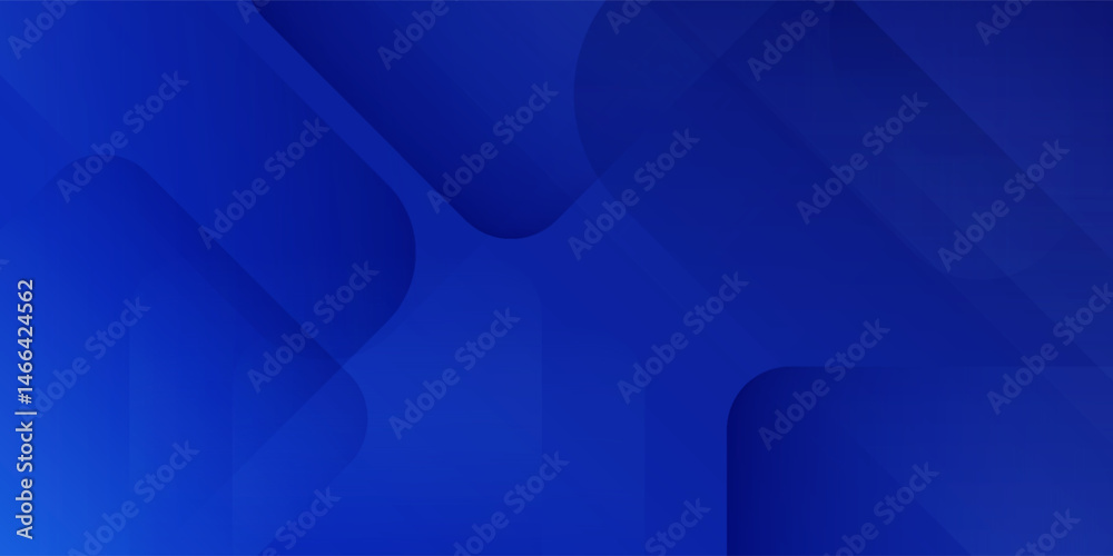 Obraz premium blue abstract background. overlaping shape. modern trendy design in Vector Illustration