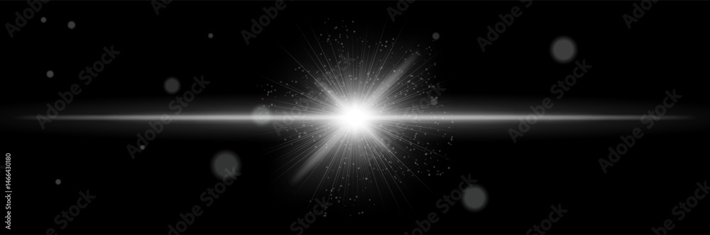 White radial light burst with sparkling center beam and glowing particle rays, symbolizing powerful signal transmission or sci-fi tech explosion. White radial light burst with sparkling center beam and glowing particle rays, symbolizing powerful signal transmission or sci-fi tech explosion.