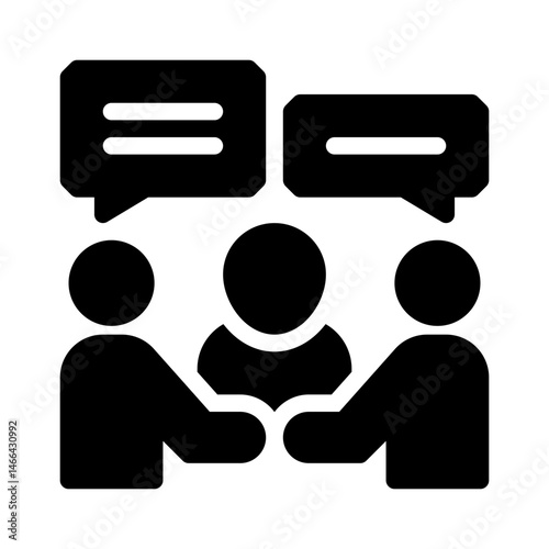 boardroom glyph icon