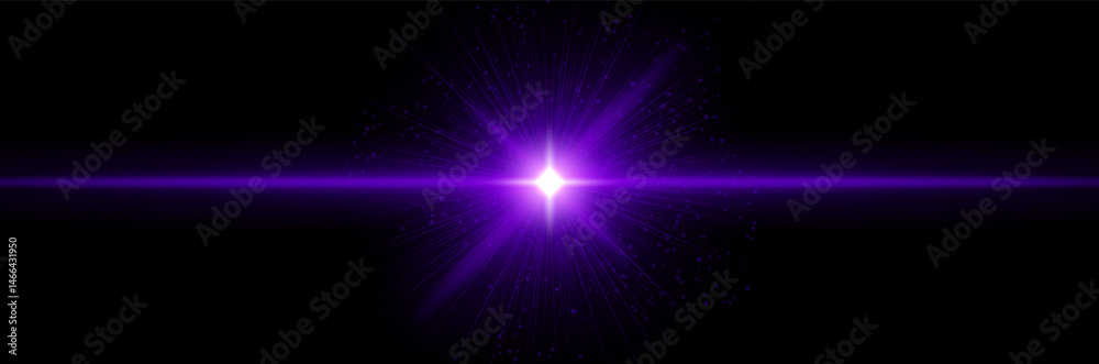 Purple light flash with intense core glow, radial beams, sparkling particles. Symbolizes energy burst, futuristic sci-fi light, star ignition, cosmic force. Purple light flash with intense core glow, radial beams, sparkling particles. Symbolizes energy burst, futuristic sci-fi light, star ignition, cosmic force.