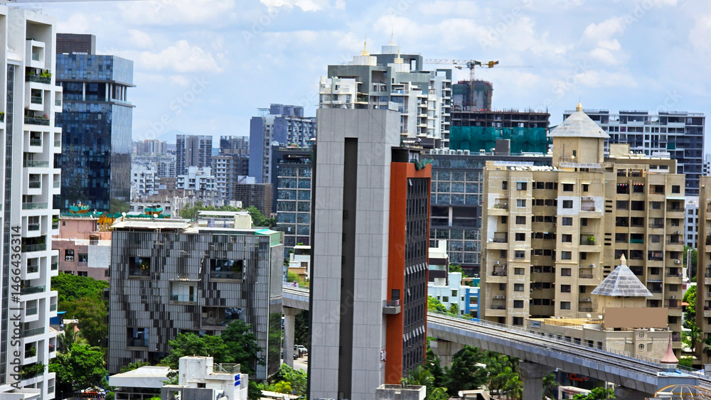 Fototapeta premium City software park in India