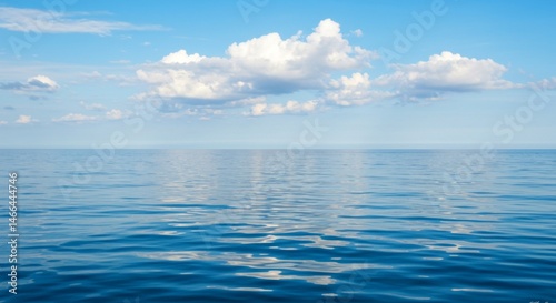 Wallpaper Mural Serene Blue Ocean Under a Calm Summer Sky Torontodigital.ca