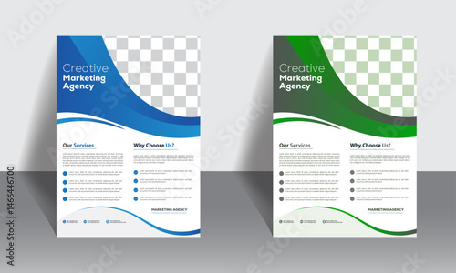 modern flyer design template