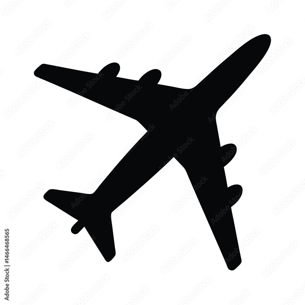 Obraz premium jet , black and white illustration of vehicles.