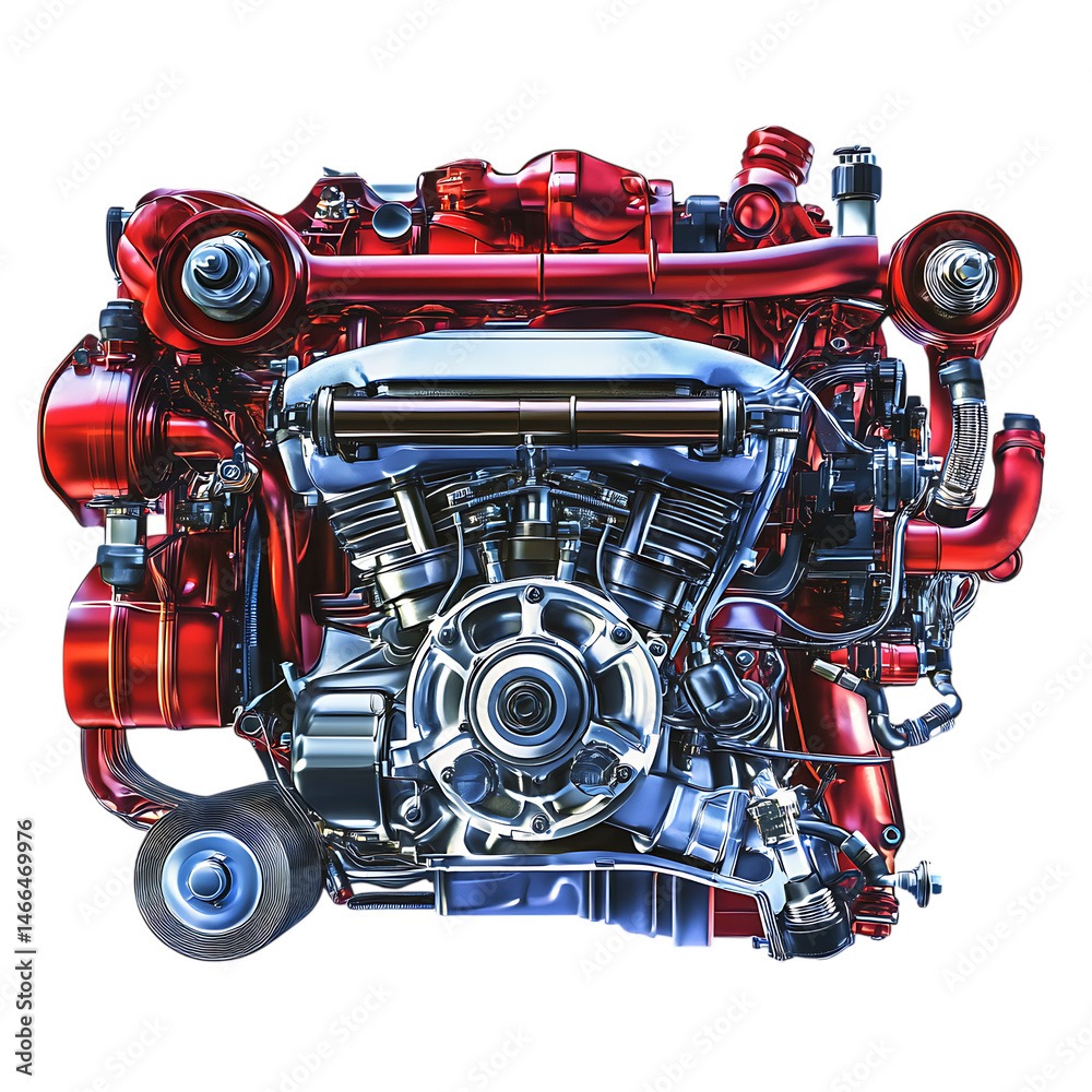 Fototapeta premium Power Engine