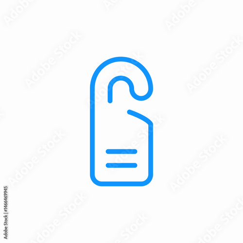 do not disturb icon sign vector