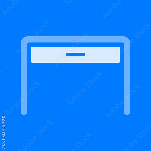 Double Garage Door Open Icon