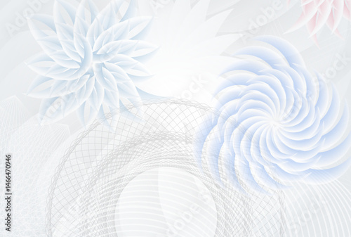 Soft abstract waves and digital forms in pastel tones. Conceptual design blending nature, wellness, and futuristic aesthetics. Ideal for clean tech, health visuals, and minimalist backgrounds