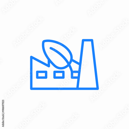 eco plant icon sign vector