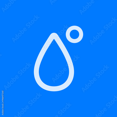 Temperature Drop Outline Icon