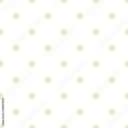 Thai pattern seamless outline style