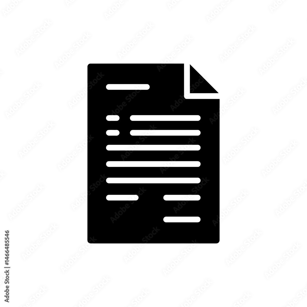 Invoice Paper with Item List for Billing and Payment Invoice Paper with Item List for Billing and Payment
