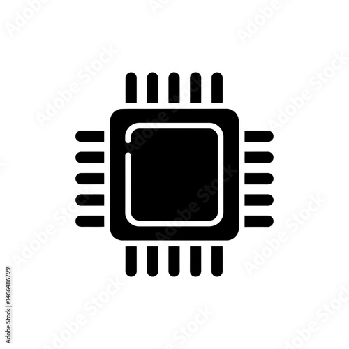 Processor Chip with Heat Waves
