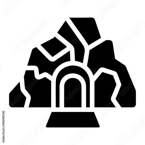 cave Solid icon