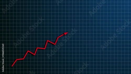 Graphs representing the global or world stock market crash or economic recession due to corona virus or covid 19 outbreak