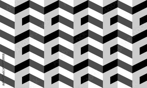 Geometrical Seamless Flat Pattern Illustration Background
