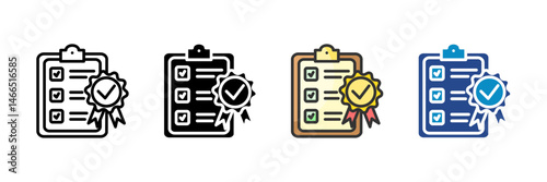 Standard Icon Set Multiple Style Collection