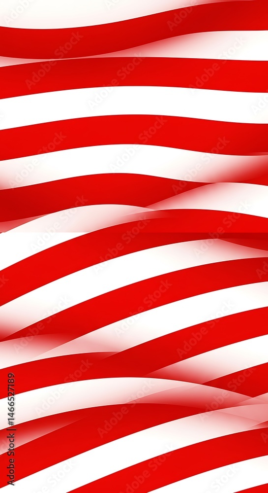 Obraz premium Crimson Ripple
