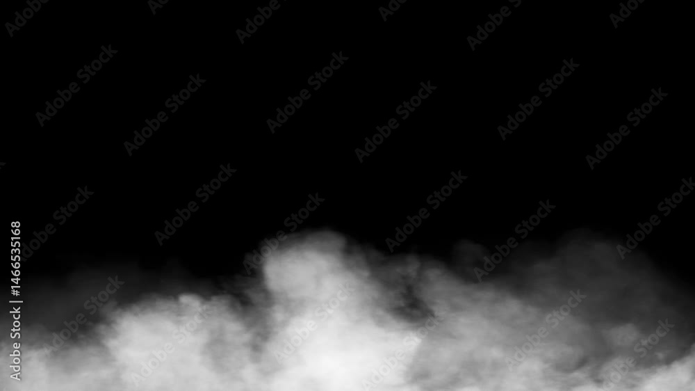 Smoke and steam float gently in an endless loop