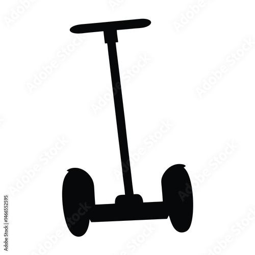 segway scooter , black and white illustration of vehicles.