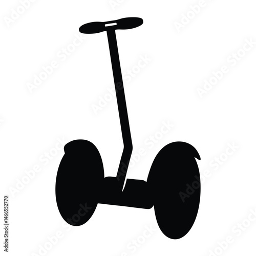 segway scooter , black and white illustration of vehicles.