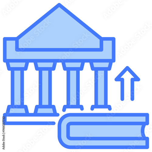 Appellate Justice Blue Icon