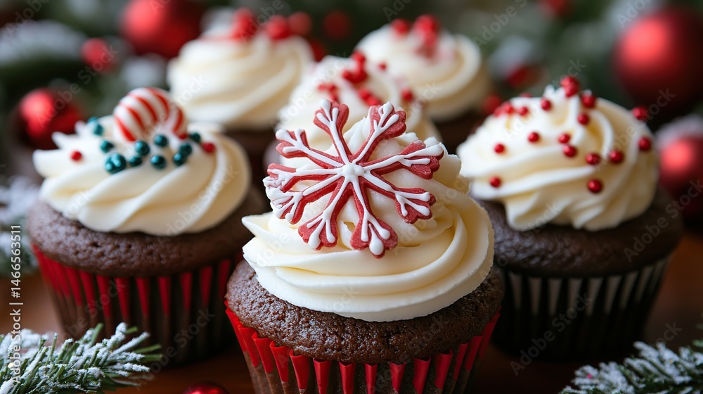 Festive Christmas Cupcakes (3) Festive Christmas Cupcakes (3)