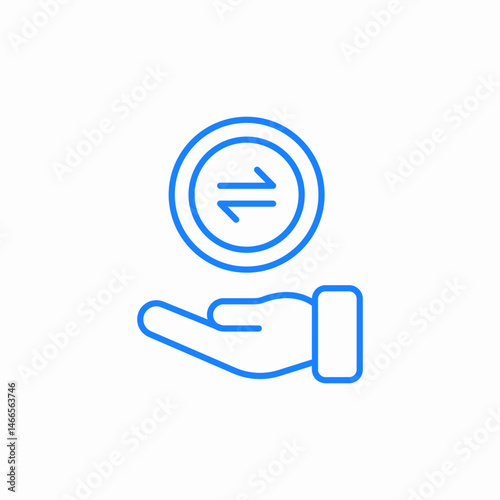 money transfer safe icon sign vector
