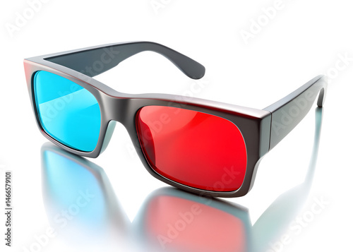 3d cinema glasses isolated on white background . File type PNG Transparent.
