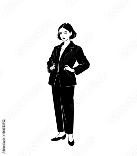 Elegant model showcase vibrant fashion designs