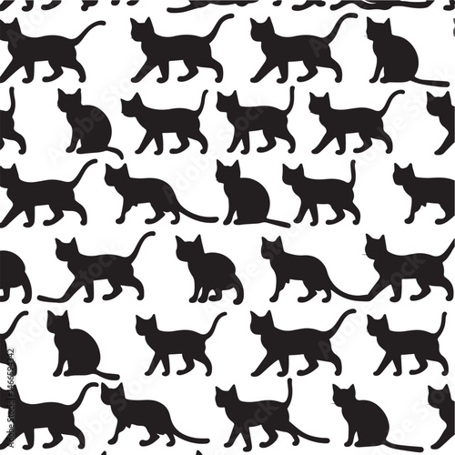 Curious Cat Sitting Silhouette

Playful Kitten Vector Design

Sleeping Cat on Windowsill Silhouette

Cat Stretching Silhouette Art

Elegant Cat Profile Vector