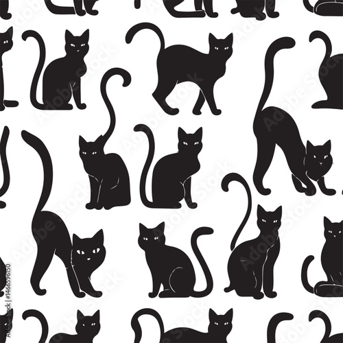 Curious Cat Sitting Silhouette

Playful Kitten Vector Design

Sleeping Cat on Windowsill Silhouette

Cat Stretching Silhouette Art

Elegant Cat Profile Vector