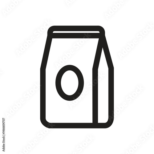 Make a Professional Coffee Bag Icon Vector