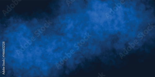 Digital Blue Smoke Texture with Dark Corners for Creative Backdrops

